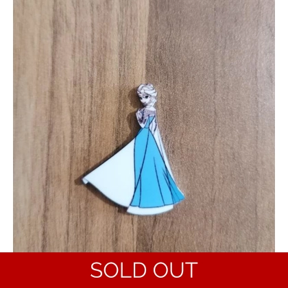Disney Frozen Elsa - Standing Single Pin Badge